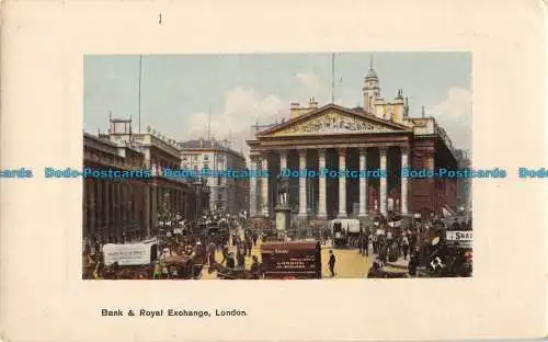 R095366 Bank und Royal Exchange. London. Hutson Bros