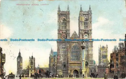 R095367 Westminster Abbey. London. 1906