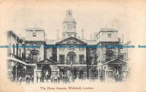 R095371 The Horse Guards. Whitehall. London. 1904