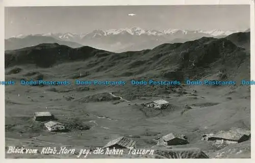 R095410 Blick vom Kitzb. Horn. die Hohen Tauern. RP