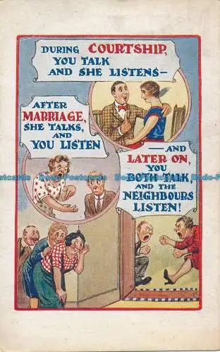 R095426 Während der Balz spricht man und sie hört zu. H.B. Nr 3461. 1930