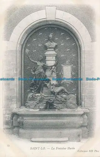 R095476 Saint Lo. La Fontaine Havin. Neurdein Freres. Nr 33