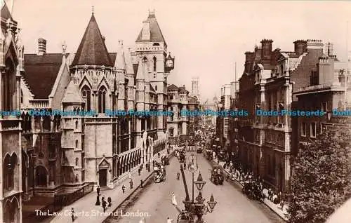 R095659 The Law Courts Strand. London. Davidson Bros. 1912