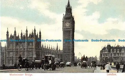 R095667 Westminster Bridge. London