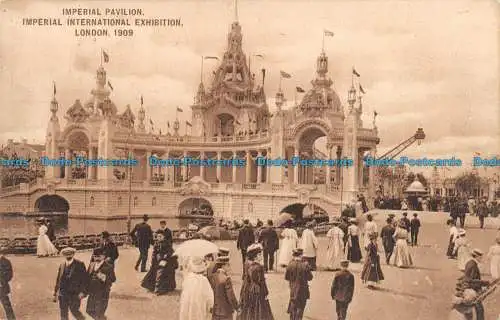 R095671 Imperial Pavilion. Imperial International Exhibition. London 1909. Valen