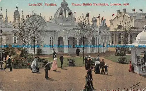 R095694 Louis XV Pavillon. Franco British Exhibition London. 1908. Valentine