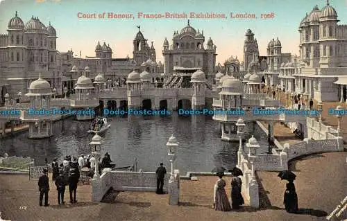 R095719 Ehrengericht. Franco British Exhibition. London 1908. Valentine