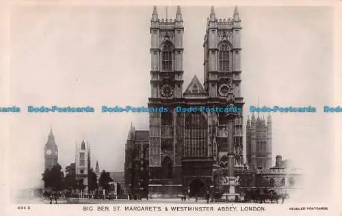 R095832 Big Ben. St. Margarets und Westminster Abbey. London. Beagles und Co