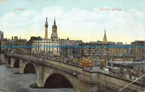 R095850 London. London Bridge. Herzoglich. 1905