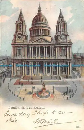 R095935 London. St. Pauls Cathedral. 1904