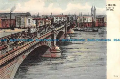 R095945 London. London Bridge. 1904