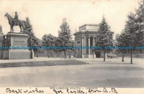 R095951 Wellington Statue. London. Empire. 1905