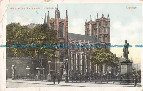 R095994 Westminster Abbey. London. 1908