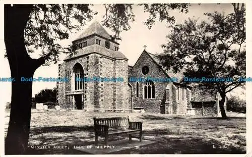 R102122 Minster Abbey. Isle of Sheppey. Valentinstag. RP. 1959