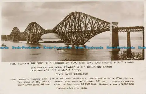 R102648 The Forth Bridge. Valentinstag. RP