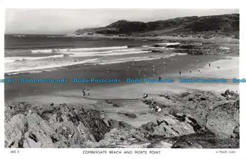 R102815 Combesgate Beach und Morte Point. stecken. RP