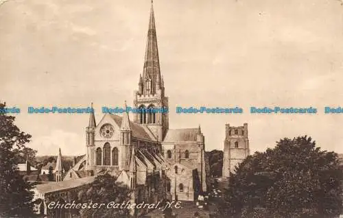 R102334 Chichester Cathedral. Serie N. E. Friths. Nr. 29985. 1933