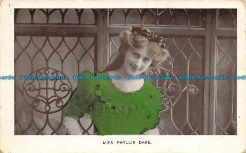 R103476 Miss Phyllis Dare. E.S. London. 1242. 1908