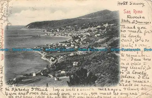 R103497 San Remo. Stengel. 6701