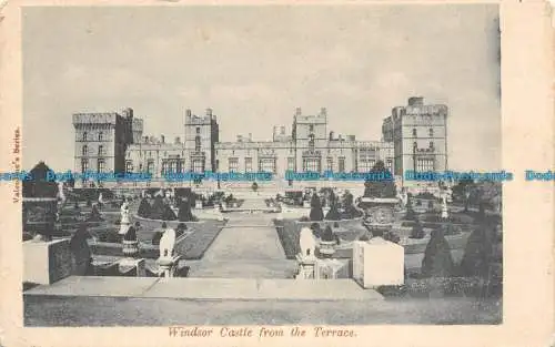 R102406 Windsor Castle von der Terrasse. Valentines Serie