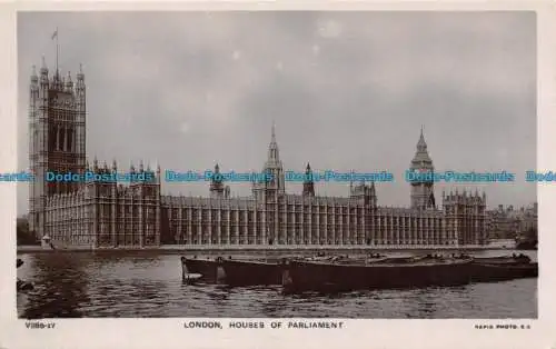 R103527 London. Houses of Parliament. Schnelles Foto. 1911