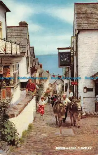 R102914 unten eine lange. Clovelly. Lachs. Kamerafarbe