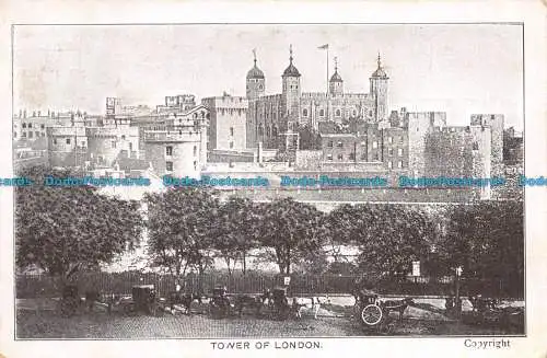 R103545 Tower of London. 1905