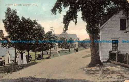 R102944 Water Street. Digby. N.S. Valentine. Bill Hopkins Collection