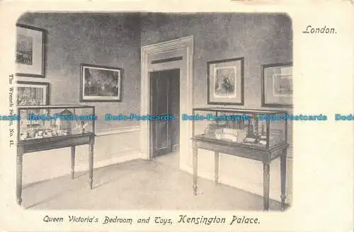 R104255 London. Queen Victoria Schlafzimmer und Spielzeug. Kensington Palace. Der Schraubenschlüssel