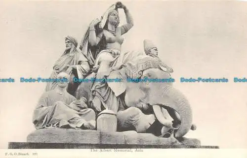 R104390 The Albert Memorial. Asien. F. G. O. Stuart. 871
