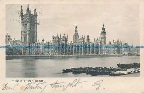 R104403 Houses of Parliament. London. 1903