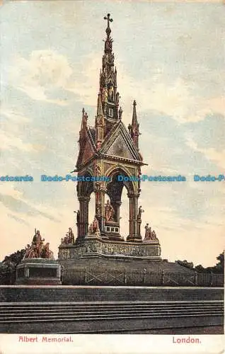 R104486 Albert Memorial. London