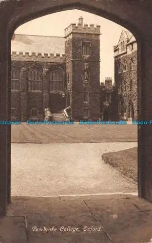 R105044 Pembroke College. Oxford. Palmer. 1948