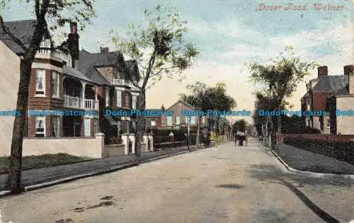 R103910 Dover Road. Walmer. Valentines Serie. 1906