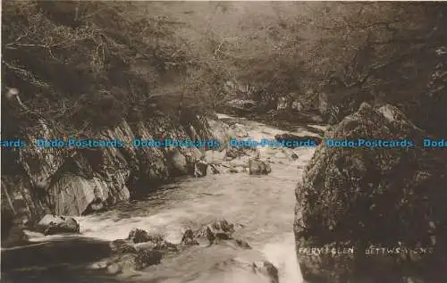 R103294 Fairy Glen. Betts Y Coed. RP. 1928