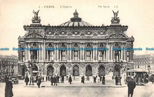 R103374 Paris. LOpera. Die Oper. A. L. A. Leconte