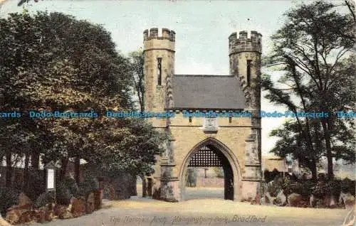 R104035 The Norman Arch. Manningham Park. Bradford. 1906