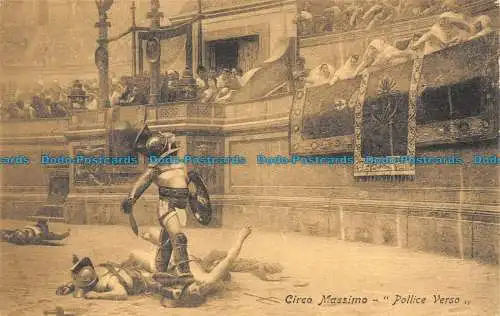 R104083 Circo Massimo. Pollice Verso. Alterocca. Terni