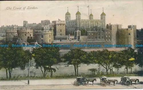 R104716 The Tower of London. Woodbury. Nr 729. 1907