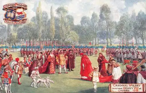 R104721 König Heinrich VIII. Oxford Festzug. Ser. II. Oilette. 9517. stecken. Howard Da