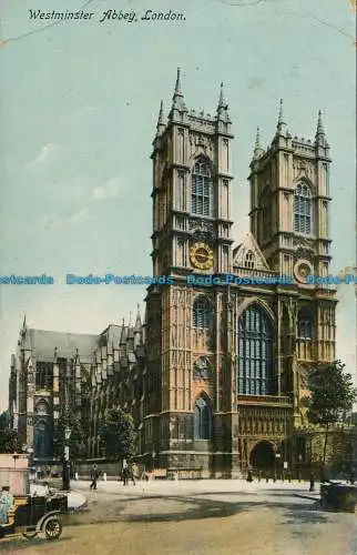 R104107 Westminster Abbey. London. 1913