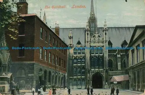 R104111 The Guildhall. London. Serie M. und D. Exellent. 1908