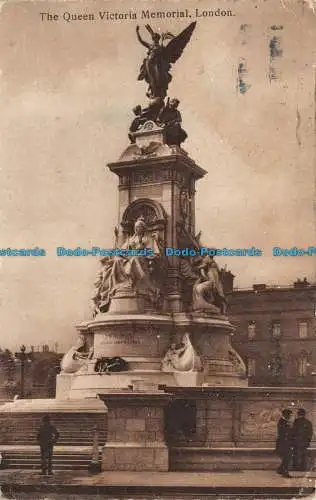 R104122 The Queen Victoria Memorial. London. Auge und Spottisholz. Woodbury Ser