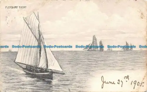 R104785 Genussyacht. stecken. Serie 959. 1905