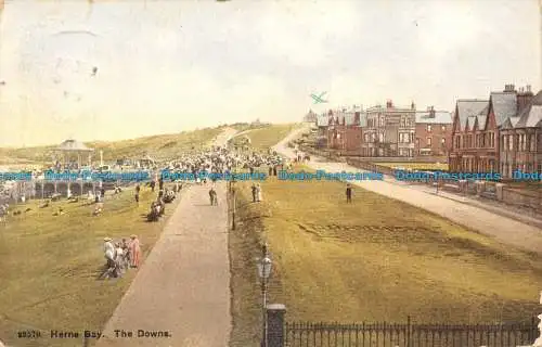 R104808 23570. Herne Bay. The Downs. Photochrom. 1907