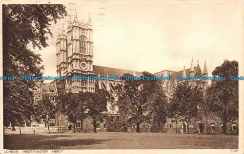 R106236 London. Westminster Abbey. Photochrom. Nr 30701. 1935