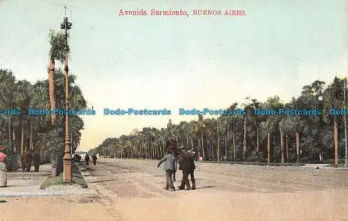R104983 Avenida Sarmiento. Buenos Aires. J.de L. und H. Carmelo Ibarra