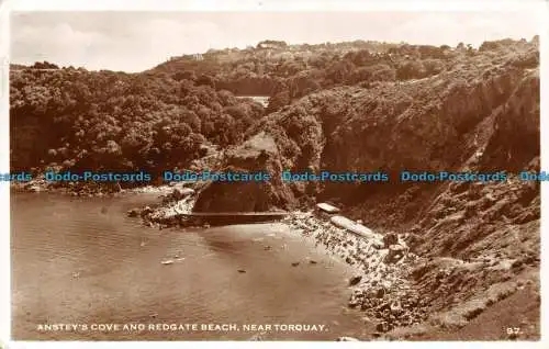 R105720 Ansteys Cove und Redgate Beach. in der Nähe von Torquay. RP. 1954