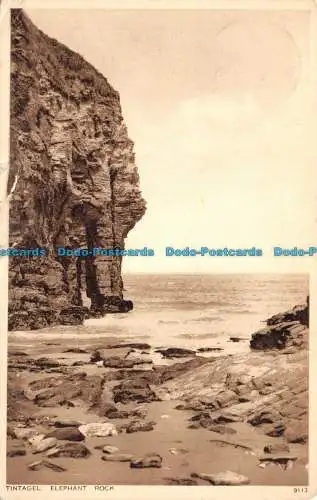 R105758 Tintagel. Elefantenfelsen. Photochrom. Nr 9113