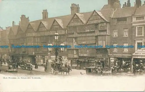 R106494 Old Houses in Holborn London